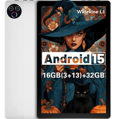 NEU Android 15 Tablet 16(3+16)GB RAM 32GB ROM Doppelkamera IPS HD LCD WIFI BT