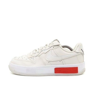 Nike Damen Air Force 1 Shadow Schuh weiß Leder Low Top Sneaker EU 38.5