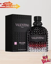 VALENTINO UOMO Born In Roma Intense EDP Spray 3.4 Oz / 100 ml Perfume for Men...