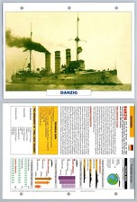 Danzig - 1905 - Cruisers - Atlas Warships Maxi Card