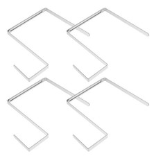 4 Pcs Headstone Wreath Holder Tombstone Flower Grave Cemetery Ornament Hanger