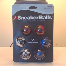 Sneaker Balls Shoe Freshener Deodorizer Fresh  Clean Scent Twist 6-Pack