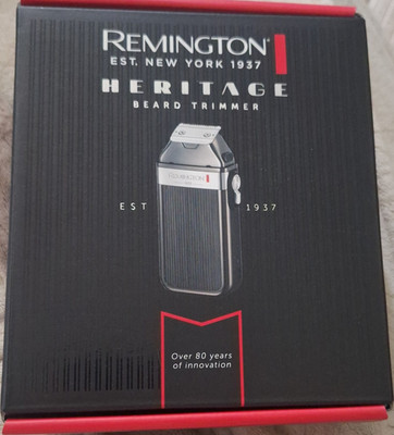 Remington Heritage Beard Trimmer Barttrimmer schnurlos Etui 1,5-15 mm