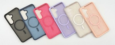 For Samsung Galaxy S25 FE Phone Case Magnetic Translucent Cover Screen Protector