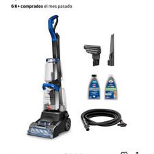 BISSELL TurboClean 3948 Upright Carpet Cleaner w/ Hose Nozzle Blue/Black