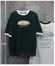 Ben Davis Men's Short Sleeve T-Shirt Green Size M Japan