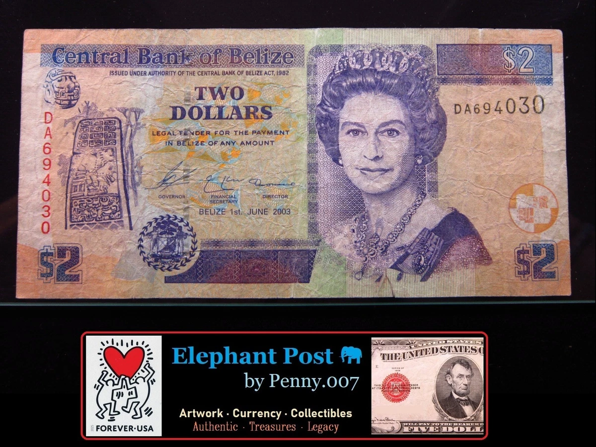 Preços baixos em Cédulas de Belize Circulada | eBay