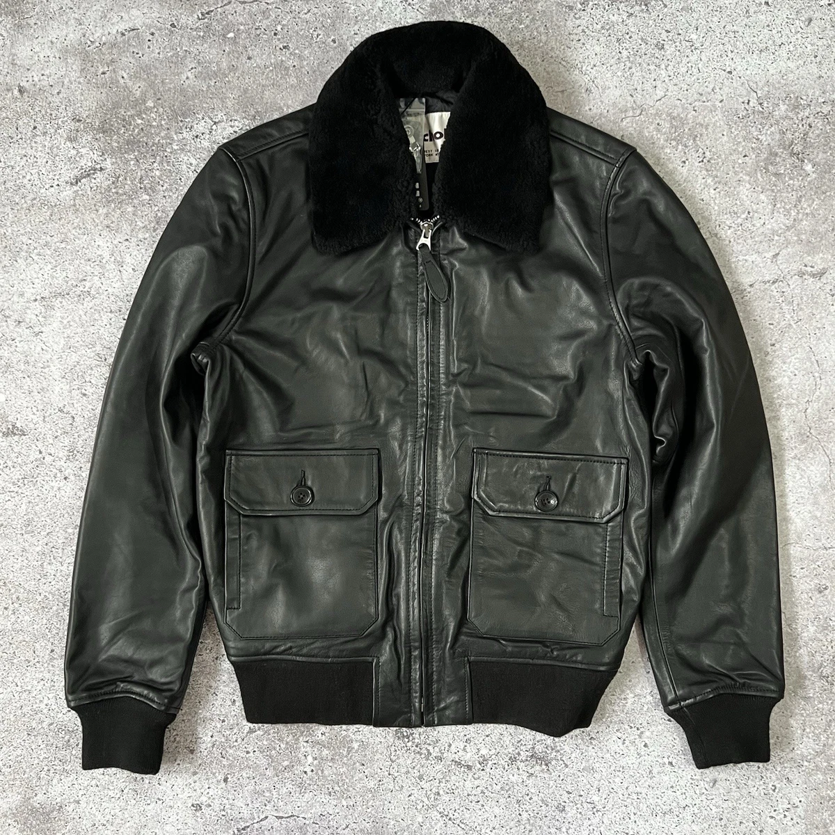 SCHOTT Zip Leather Outer Shell Coats, Jackets & Vests for Men for