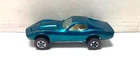 1968 HOT WHEELS Redline Custom Corvette GREEN White Interior 1:64