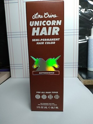 Lime Crime Unicorn Semi-Permanent Hair Color Full Coverage, 3 fl oz, BUTTERSCOTC