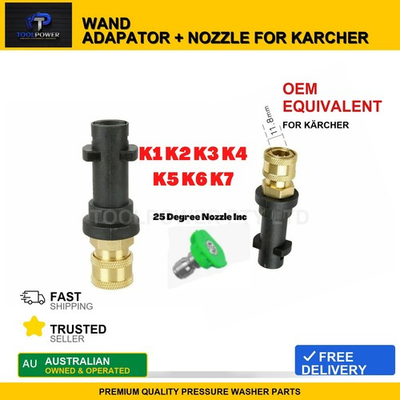 #ad Adapter Nozzle For Karcher K2 K3 K4 K5 K6 K7 Pressure Washer Lance Spray Wand AU $18.32