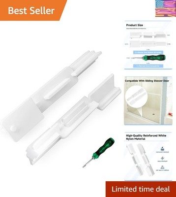 Bottom Guide 1/2''×9/16''×3 1/8'' Old Door Track Guide Compatible with Systems S...