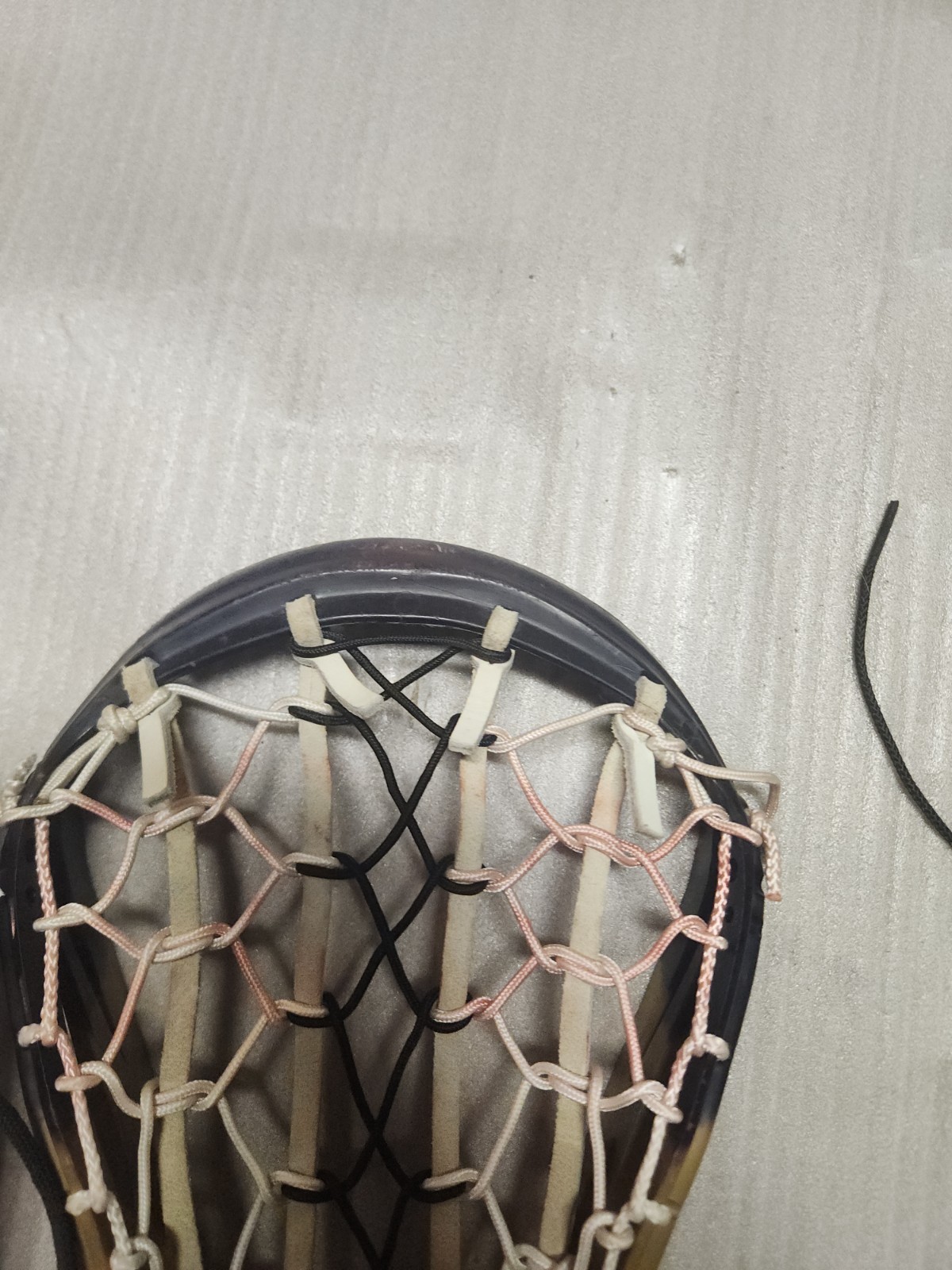 Lot Of 3 Vintage Strung Warrior Lacrosse Heads