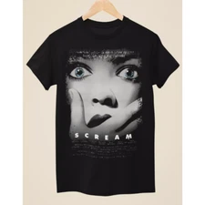 Scream - Movie Poster Inspired Unisex Black T-Shirt
