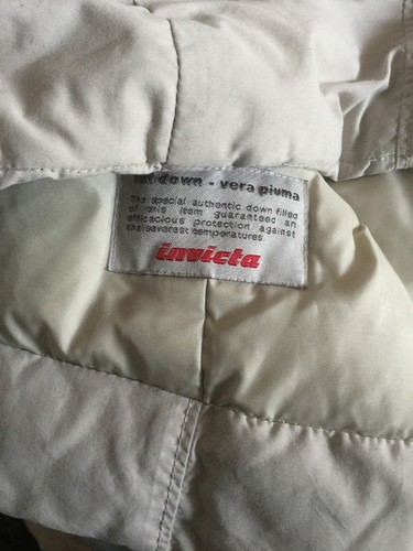 INVICTA Giubbino con cappuccio da donna giacca giubbotto Jacket vera piuma Tg 8 - Foto 6 di 7