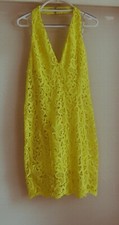 New Yellow Lace Dress