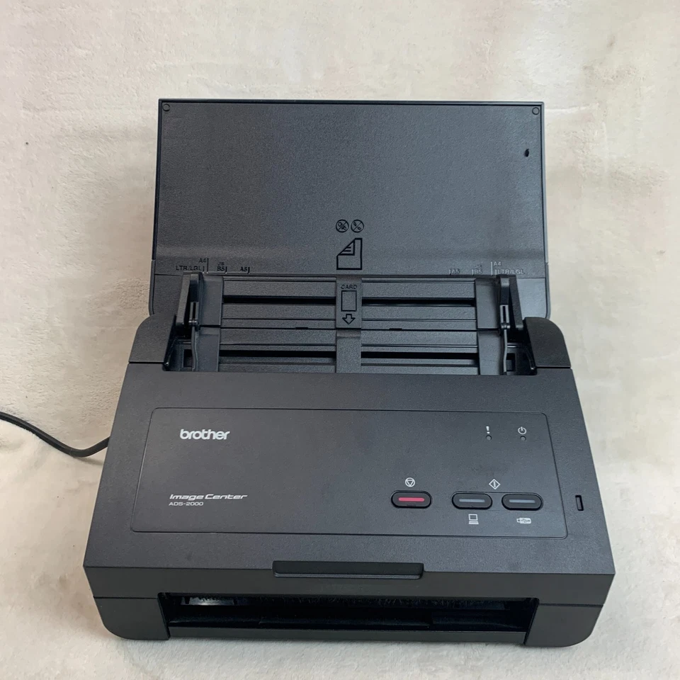 Brother ImageCenter ADS-2000 Desktop Color Duplex Document Scanner - Image 2 of 4