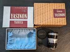 Vintage Yashica Cine Yashinon 1:14 f 38mm Lens For D Mount 8147159 Box Japan