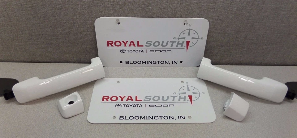 Toyota Tundra супер белый 040 2 двери ручки и зеркала крышка комплект подлинный OE OEM - Изображение 4 из 4