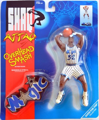 Kenner 1993 Shaquille O'Neal Shaq Attaq Overhead Smash Action Figure No. 61204 76281612027 | eBay