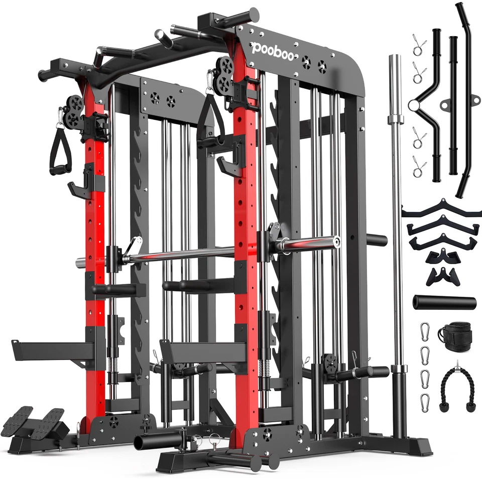 Multifunktionales Home Gym System Workout Station Krafttraining Hantelstapel