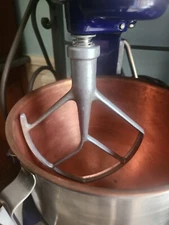 Vintage KitchenAid Hobart 5 Qt. Aluminum Flat Beater K5-A, K5SS Mixers - EUC