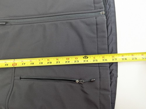 The North Face Apex Black Women XL Full Zip Fleece Lined Softshell Hiking Jacket - Picture 6 of 12