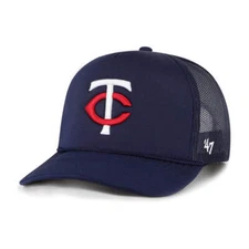 Minnesota Twins '47 Brand Foam Front Trucker Snapback Mesh Adjustable Hat