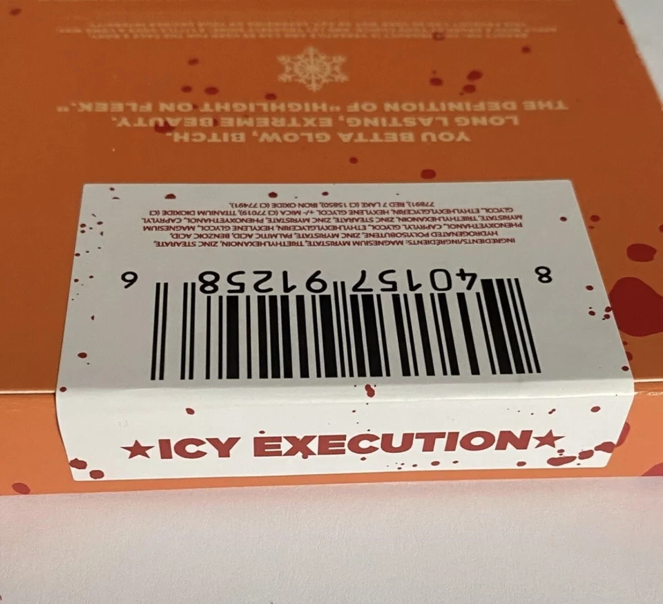 NEW Jeffree Star Skin Frost Highlighter Icy Execution From Halloween Mystery Box - Image 4 of 4