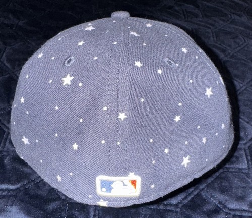 Y2K New Era 59FIFTY Americana Collection New York Yankees Hat 7 1/4 Glow in Dark - Picture 2 of 4
