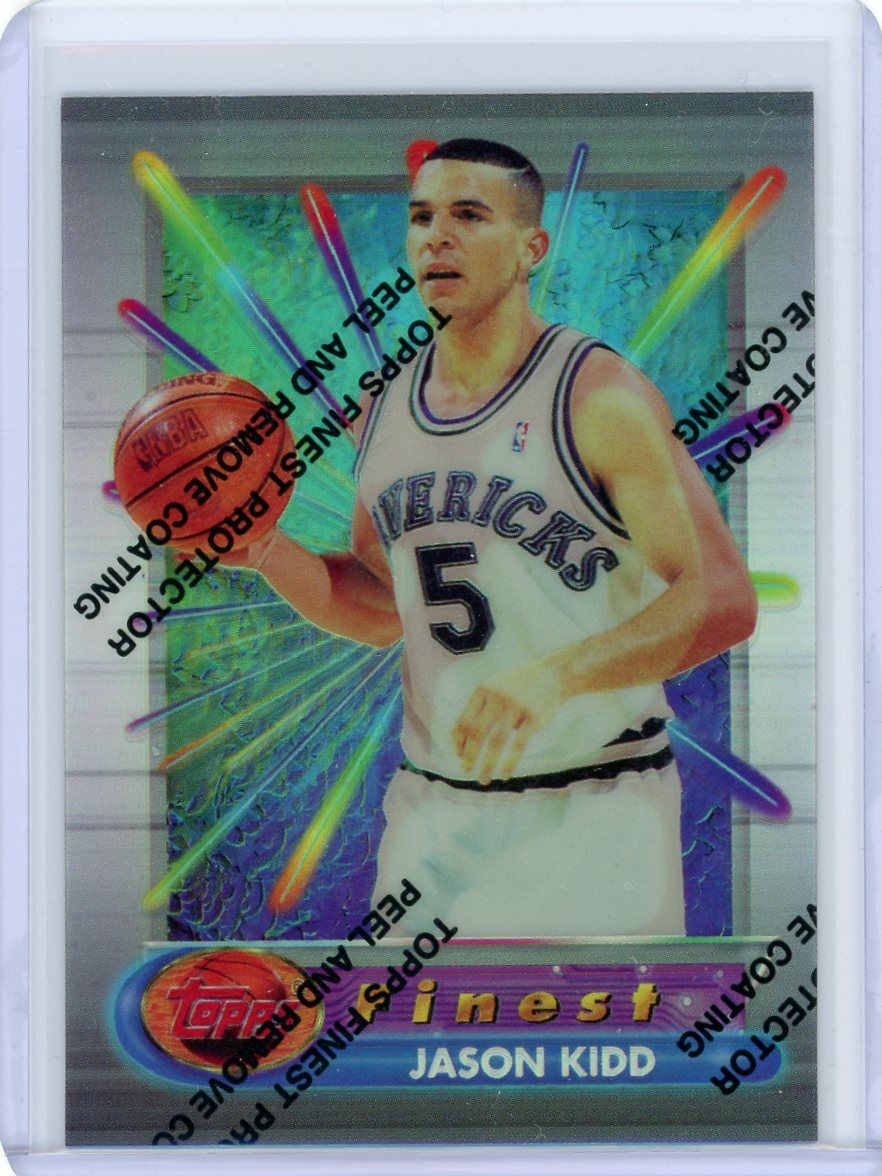 1994-95 Topps Finest Rookie Refractor #286 Jason Kidd