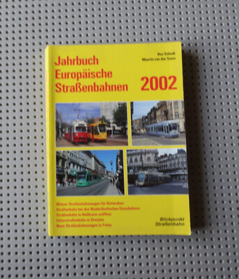 Jahrbuch Europäische Eisenbahnen 2002 Bas Schenk Maurits an den Toorn NEU