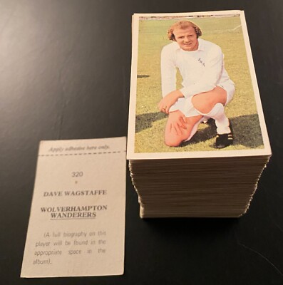FKS SOCCER STARS 1974/1975 - PICK YOUR CARDS