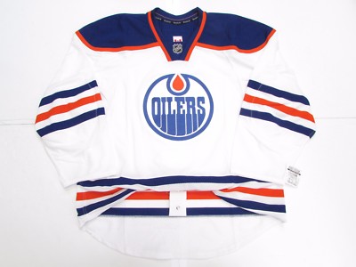 EDMONTON OILERS AUTHENTIC AWAY TEAM ISSUED REEBOK EDGE 2.0 ...