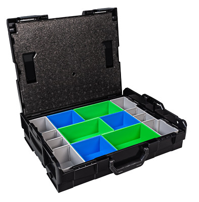 Sortimo Systemkoffer L-BOXX 102 Set Mit Deckeleinlage und InsetBoxen CD3
