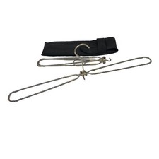 Vintage Early 1900's Collapsible Folding Travel Hangers  Case Germany