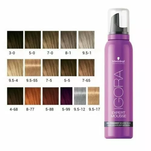 Schwarzkopf Igora Royal Expert Mousse Semipermanente Mousse 100 ml - Bild 1 von 1