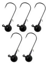 Reaction Tackle Tungsten Ball Jig Heads (5-Pack)