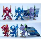 Banpresto Evangelion Keychain EVA-00 EVA-01 and EVA-02 set