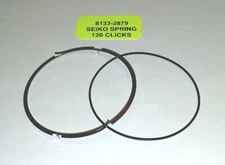 SEIKO BEZEL SPRING WITH GASKET 0G345BA11 7S260020(Part No.8133-2879)(120 CLICKS)