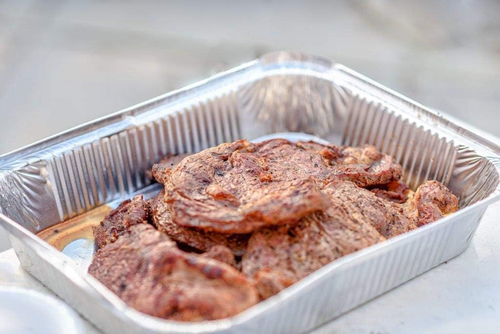 Aluminum Deep Foil Pans Full Size, Large Disposable Roasting & Baking Pan, 21"X1 - 第 3/5 張圖片
