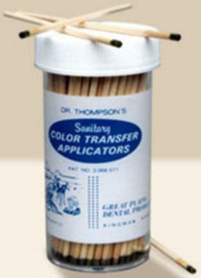 Dr. THOMPSON'S COLOR TRANFER APPLICATORS  Dental Tatoo indelible ink stick 50
