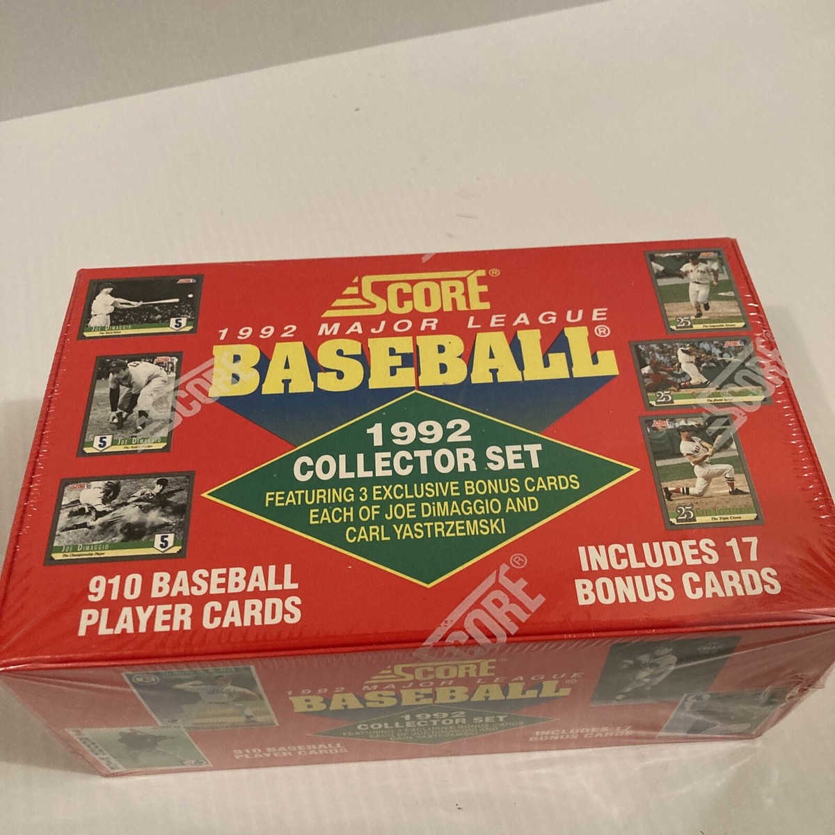 1992 SCORE BASEBALL COLLECTOR SET 910 Base + 17 Bonus Cards Sealed