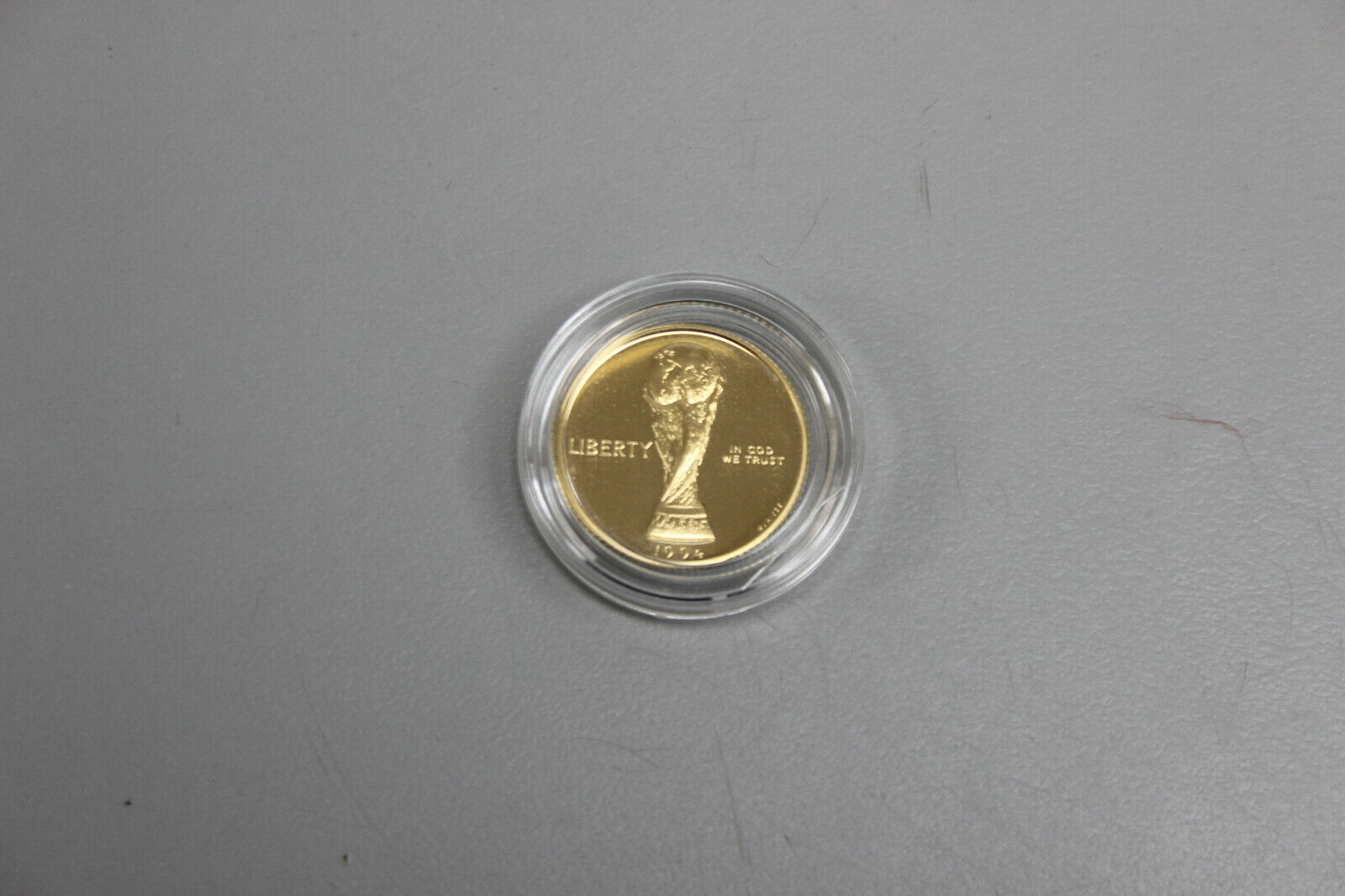 1994-W U.S. Gold Proof Five Dollar World Cup USA Commemorative Coin W Box,  COA