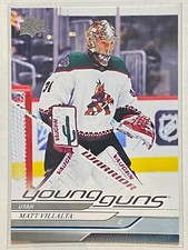 2024-25 Upper Deck #217 Matt Villalta YG RC