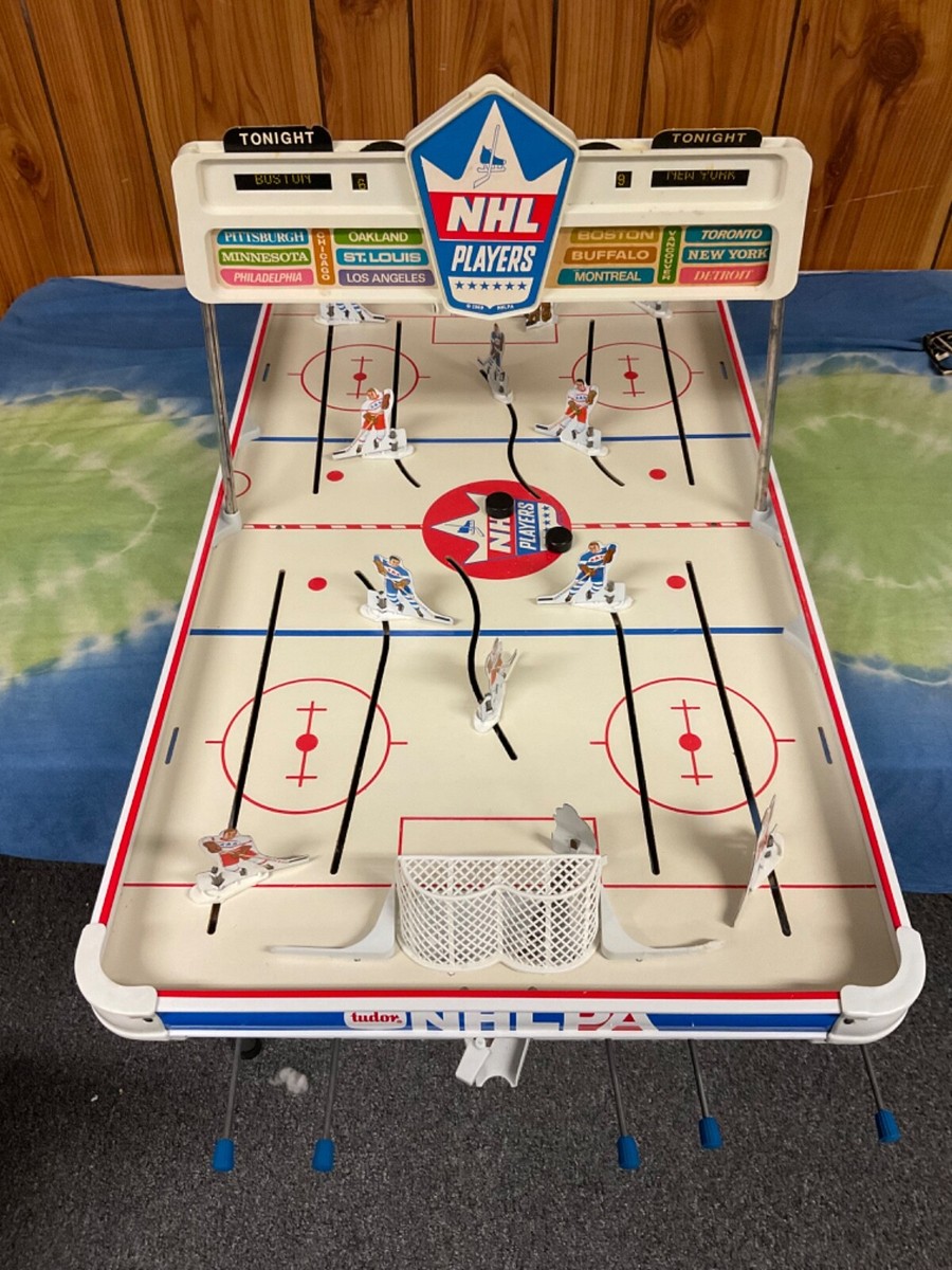 60年代ビンテージ　Tudor デラックスホッケーテーブルトップゲーム 60's Vintage Tudor Deluxe Hockey Table Top Game 710 W