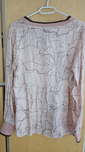 "MALVIN" Bluse rosa- bordeaux, Größe: 36 - Bild 2 von 4