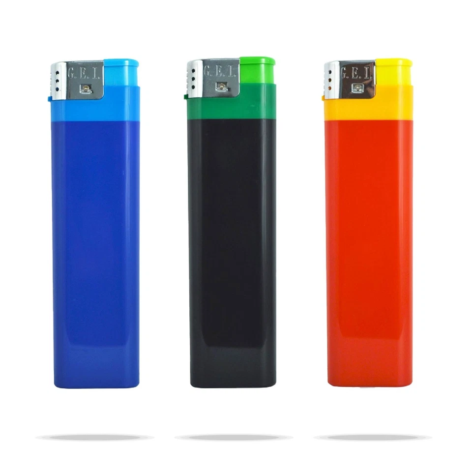 G.E.I. Encendedor Ginormous 2 piezas, cigarrillo extra grande Jumbo utilitario Ltr, surtido Foto 4 de 4