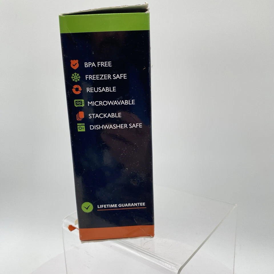 Nuevo kit de contenedor multicolor de control de porciones para preparación de comidas de 7 piezas con guía Foto 4 de 4