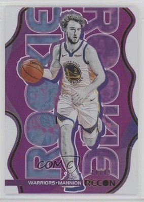 2020-21 Panini Recon Rookie Recon Purple 44/49 Nico Mannion #29 RC rf2